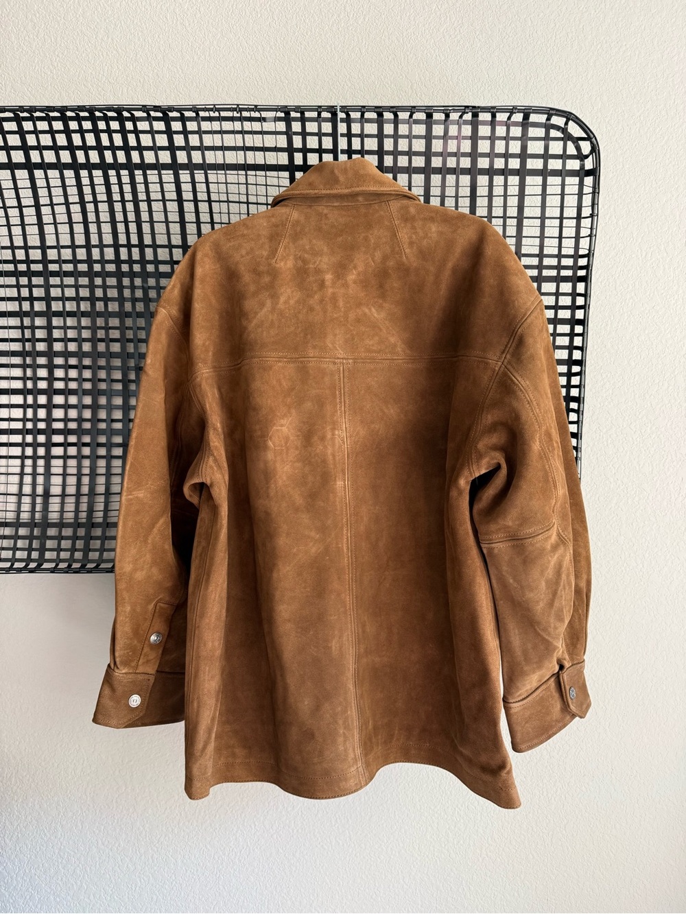 Free people We The Free Rosie Suede Jacket wheat barn brown - Picture 5 of 6